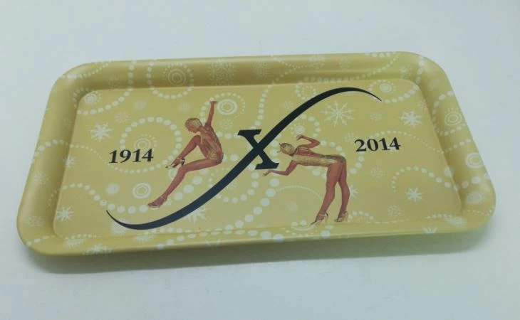 Rectangle Service Tin Tray With Printing
