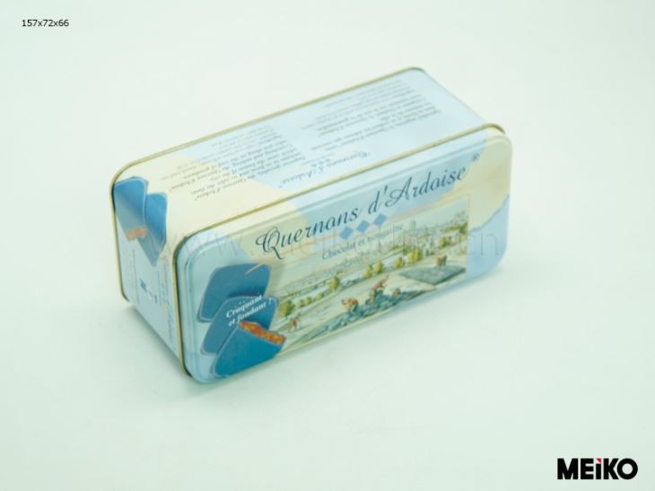 Biscuit Tin Can With Removable Lid