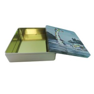 160 Square Tin Box untuk Sweet