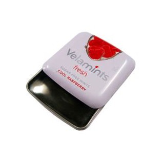 Kaleng permen logam persegi