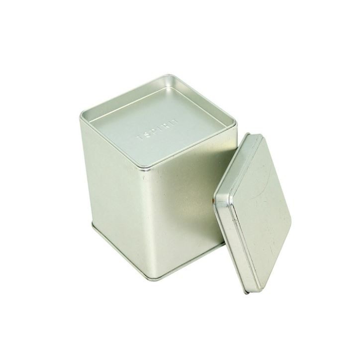 Square Tea Tin Cans